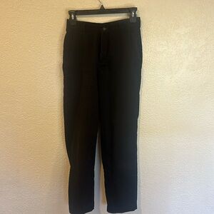Lee Casual Wrinkle Free Black Slacks
